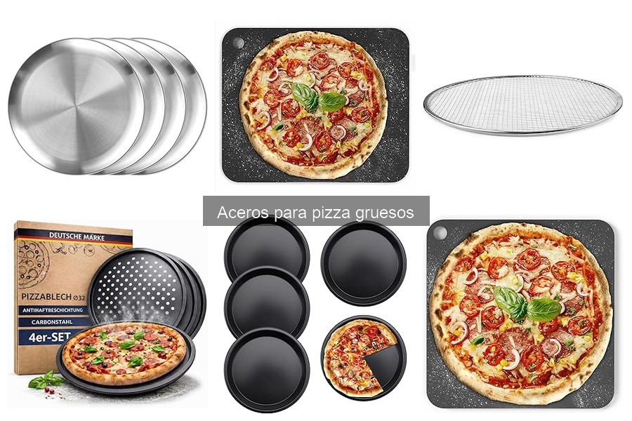 Soluciona problemas comunes con aceros para pizza gruesos