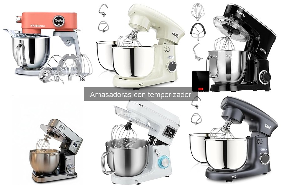 Soluciones a Problemas Comunes de Amasadoras con Temporizador