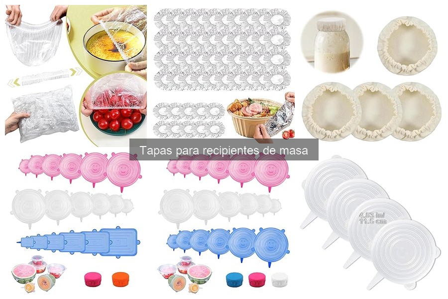 ¿Son adecuadas las tapas para recipientes de masa en el freezer?
