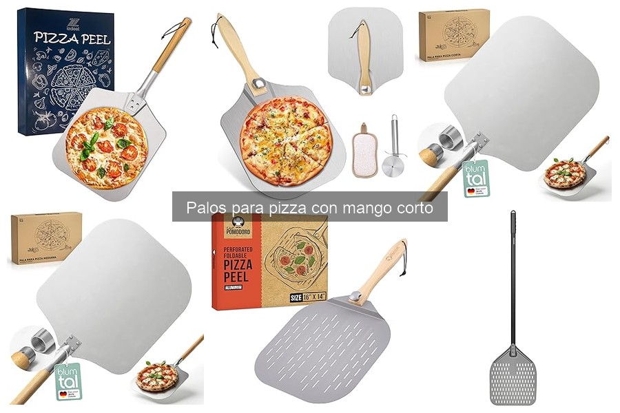 ¿Son los palos para pizza con mango corto para todos?