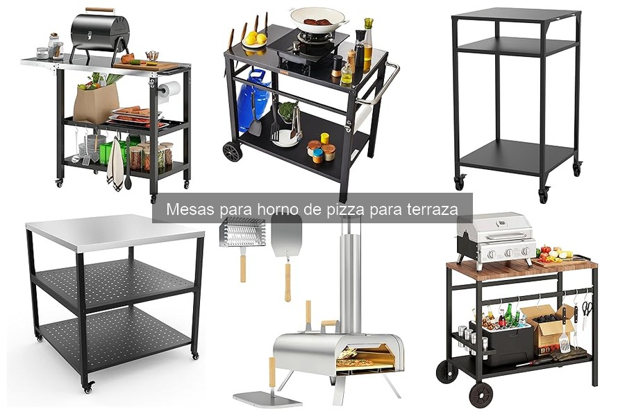 ¿Son Necesarias las Mesas para Hornos de Pizza en Terrazas?