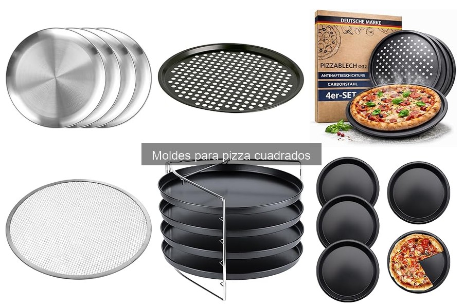 Tamaños de moldes cuadrados para pizza: ¿Cuál elegir?