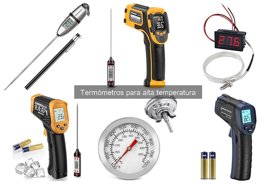 Termómetros para alta temperatura: ¿qué son y cómo se usan?