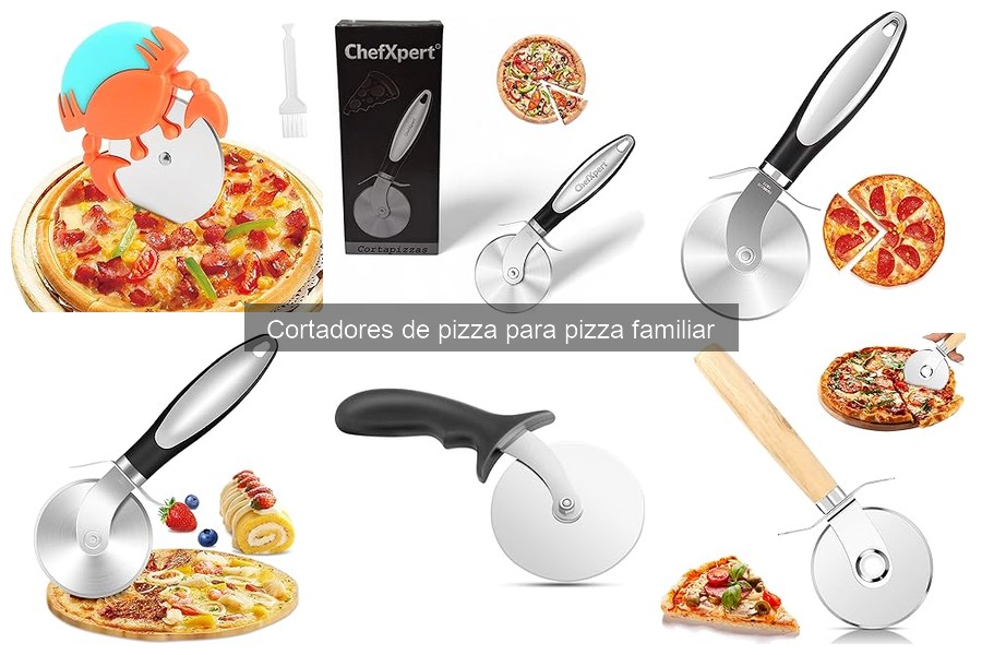 Tipos de cortadores de pizza: pros y contras