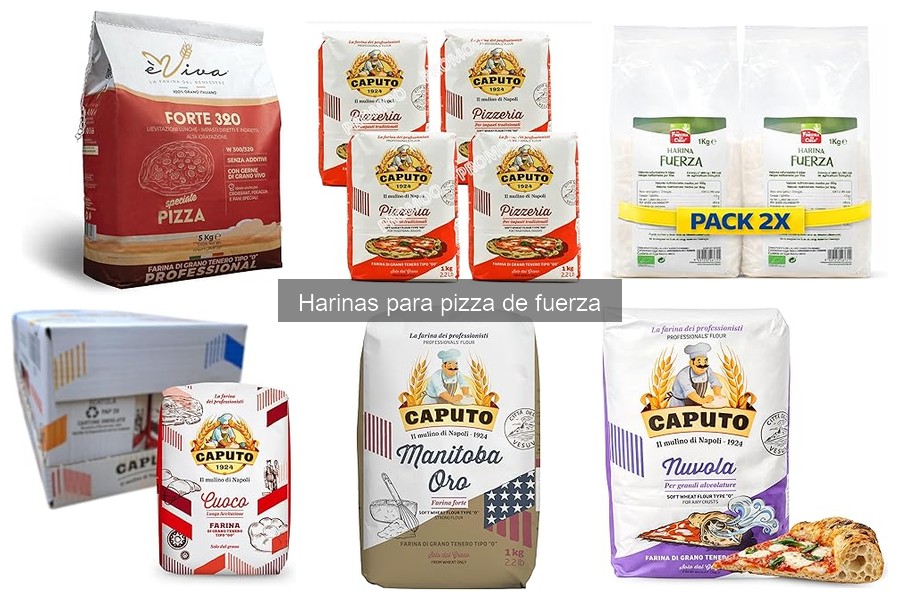 Tipos de Harina para Pizza: Fuerza y Otras Variedades