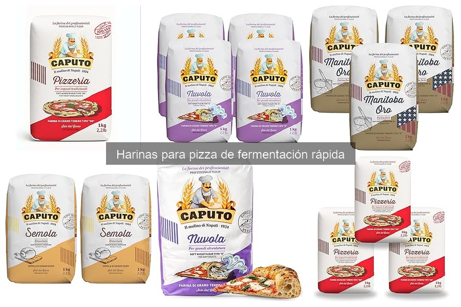 Tipos de harinas para pizza y sus usos en la cocina