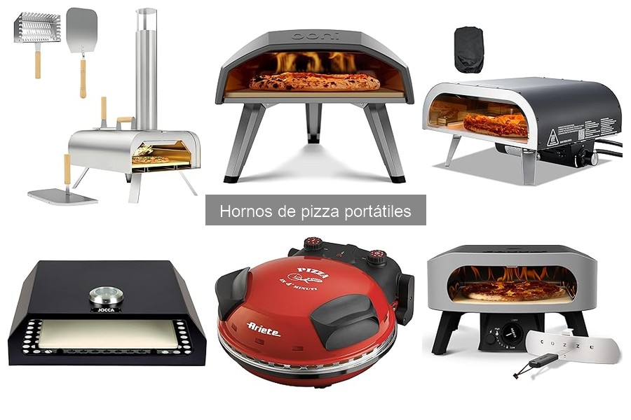 Tipos de hornos de pizza portátiles: ¿Cuál elegir?