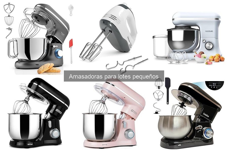 Tipos de masa que puedes hacer con amasadoras para lotes pequeños