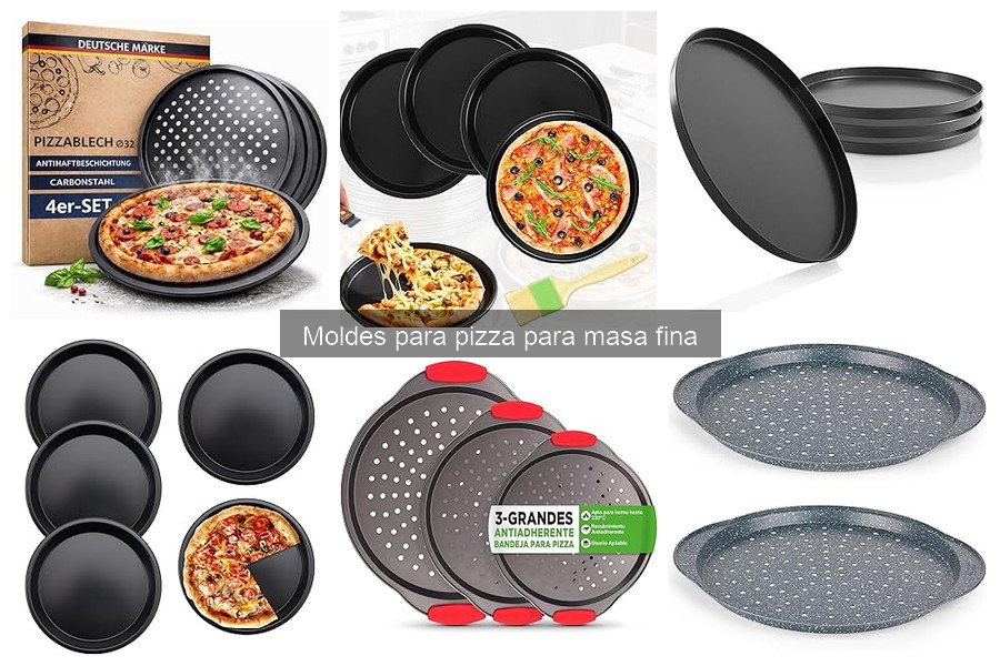 Tipos de moldes para pizza de masa fina: guías y recomendaciones