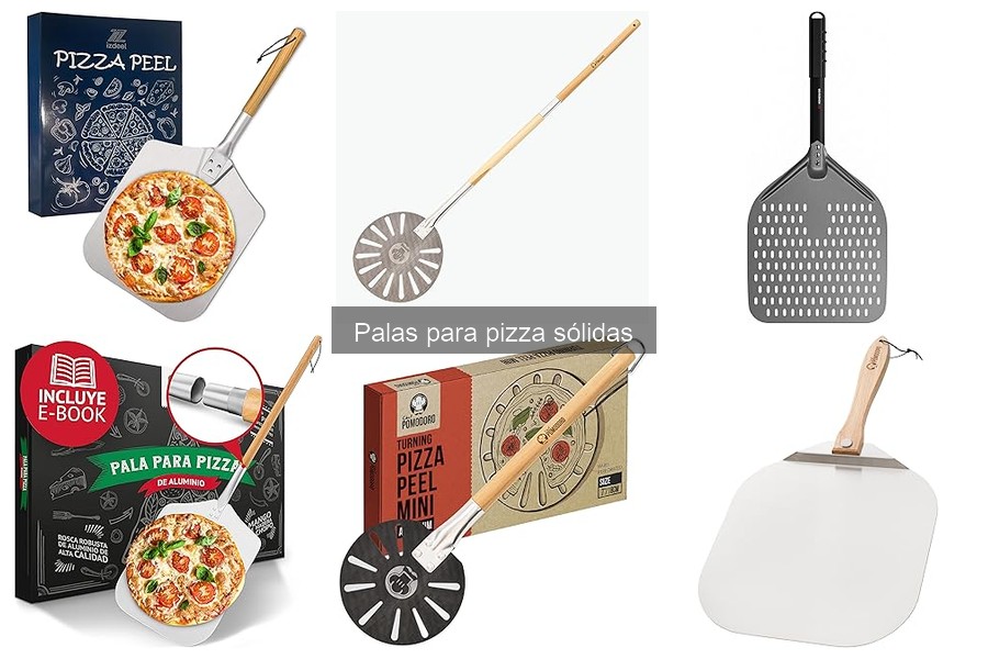 Tipos de palas para pizza: materiales y diseños comparados