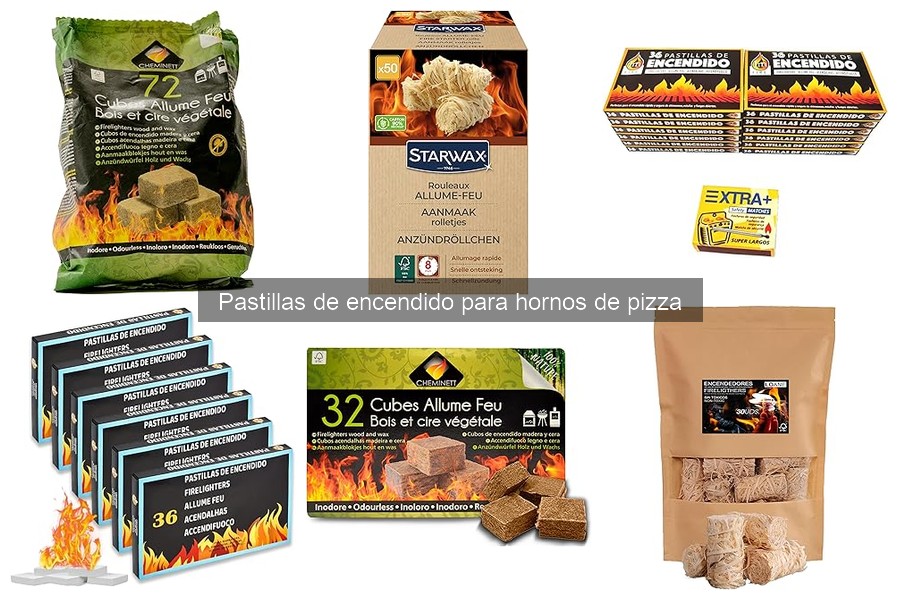 Tipos de pastillas de encendido para hornos de pizza