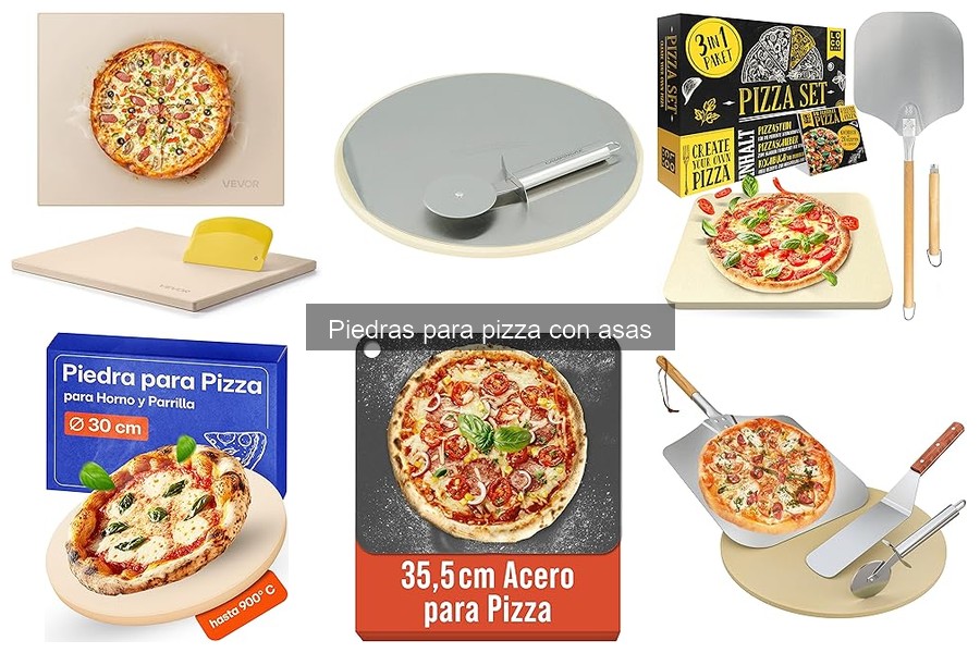 Tipos de piedras para pizza con asas: Guía de selección