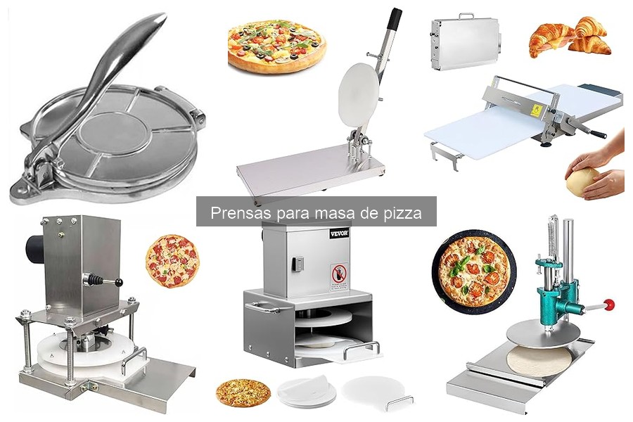 Tipos de Prensas para Masa de Pizza y sus Diferencias