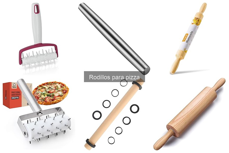 Tipos de rodillos para pizza: características y usos