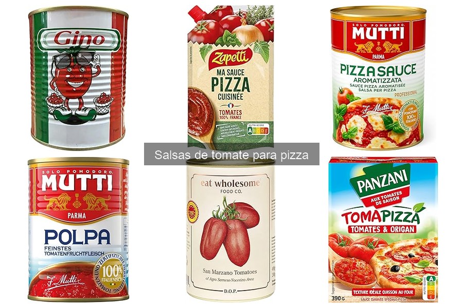 Tipos de salsas de tomate para pizza: ¡Descubre las mejores!