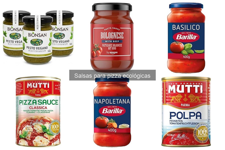 Tipos de salsas para pizza ecológicas: ¡sabor natural!
