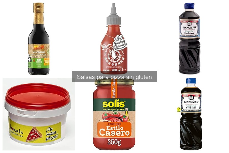 Tipos de salsas para pizza sin gluten: ¡Descubre las mejores!