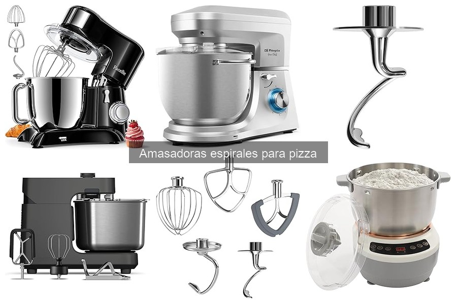 Todo sobre las Amasadoras Espirales para Pizza y Su Funcionamiento