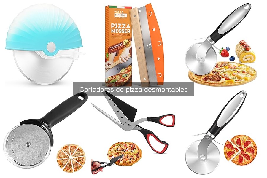 Todo sobre los cortadores de pizza desmontables