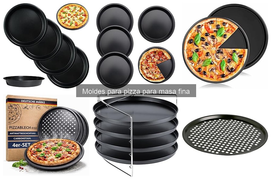 Todo sobre moldes para pizza de masa fina: características y usos