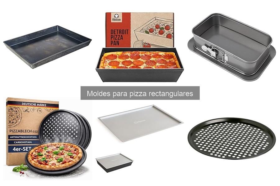 Todo sobre moldes para pizza rectangulares: características y usos