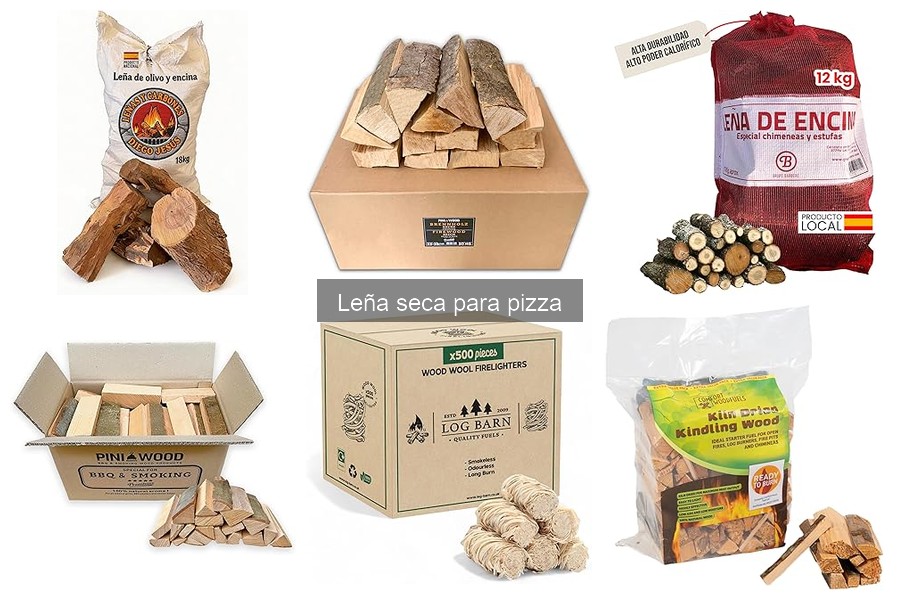 Ventajas de la leña seca para pizza frente a la leña húmeda
