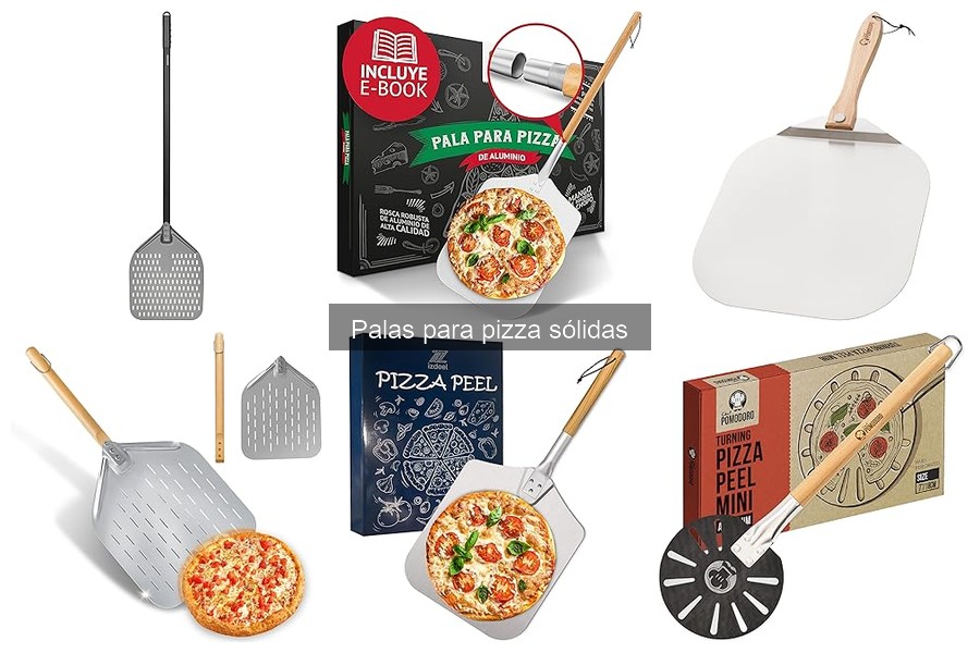 Ventajas de las palas para pizza sólidas frente a metal o plástico