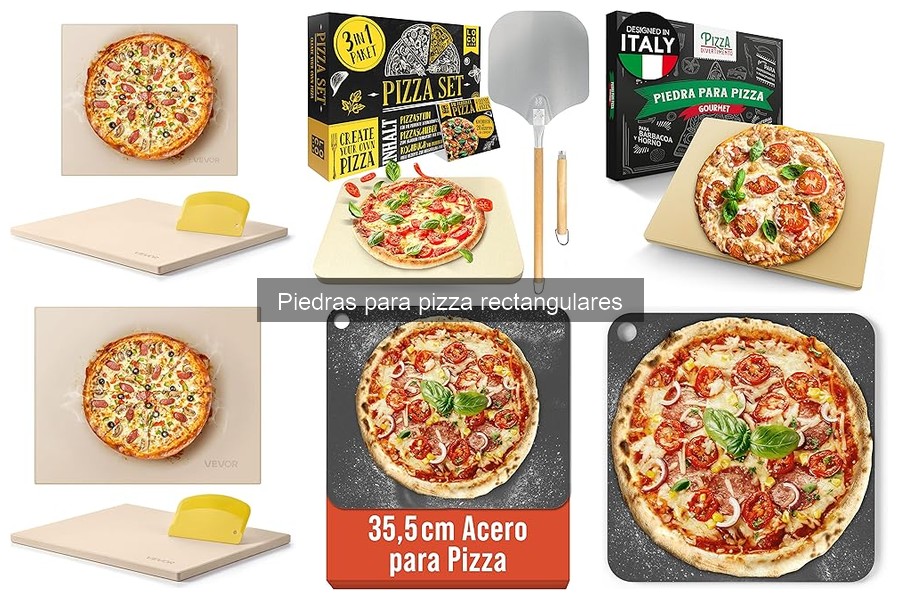 Ventajas de las piedras para pizza rectangulares en cocina