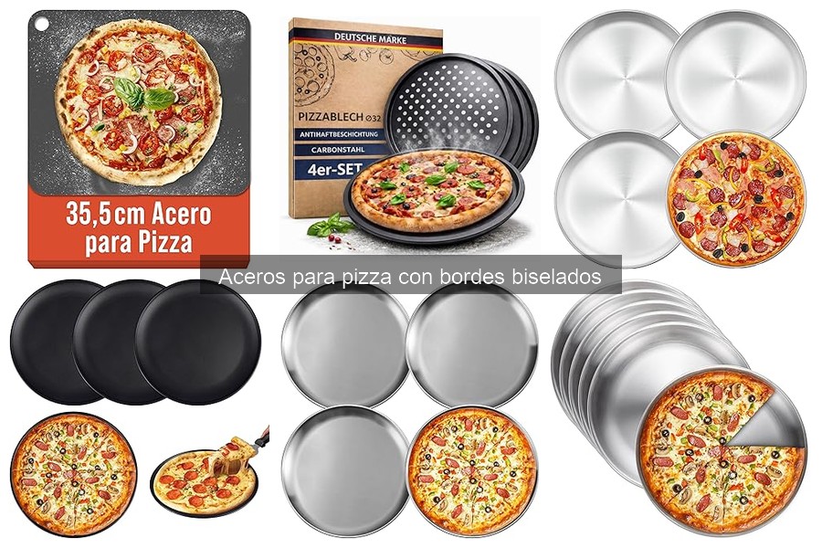 Ventajas de los aceros para pizza con bordes biselados