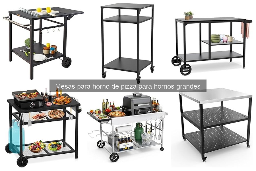 Ventajas de Mesas para Hornos de Pizza Grandes en el Hogar