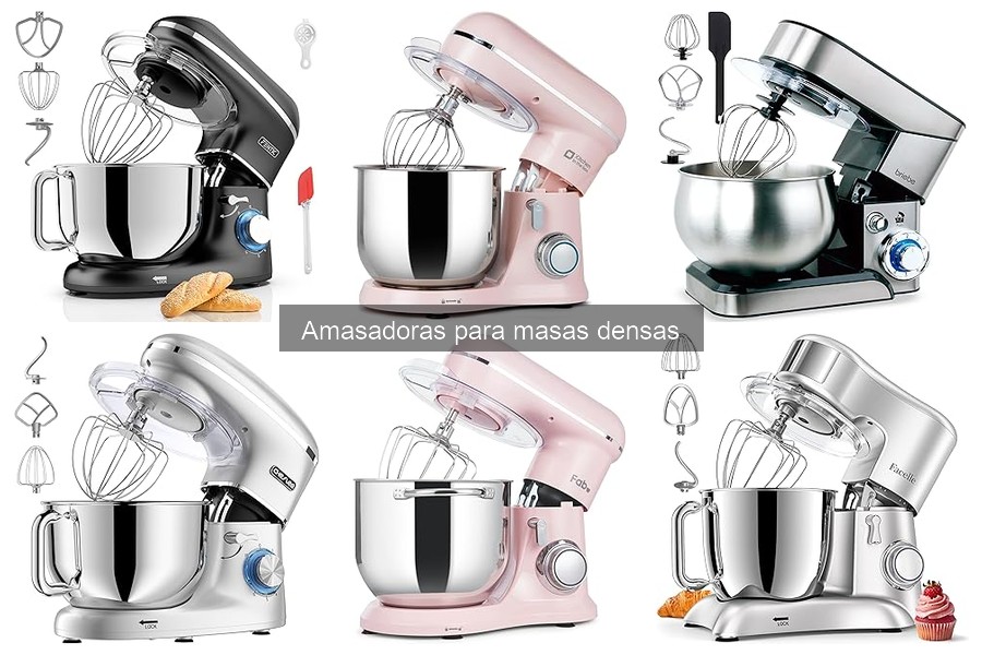 Ventajas de usar amasadoras para masas densas en tu cocina