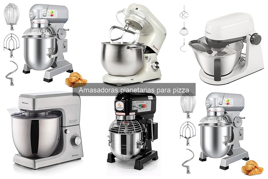 Ventajas de usar amasadoras planetarias para hacer pizza