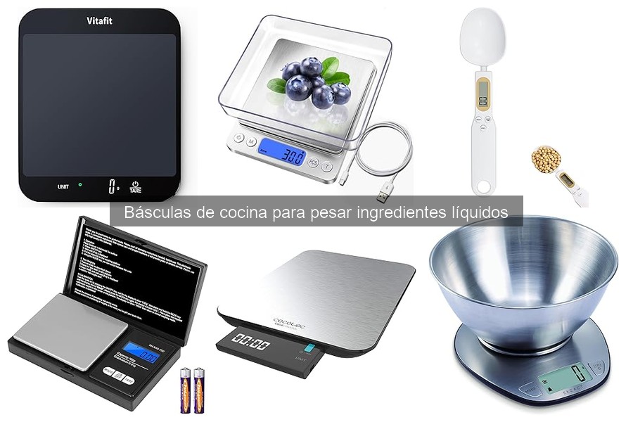 Ventajas de usar básculas de cocina para medir líquidos