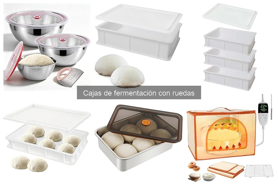 Ventajas de usar cajas de fermentación con ruedas para pizza