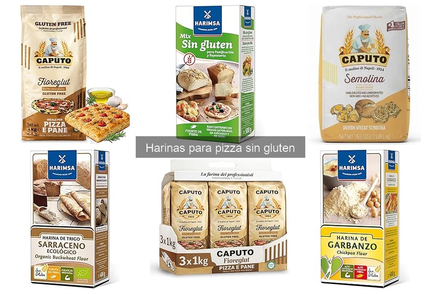 Ventajas de usar harina para pizza sin gluten