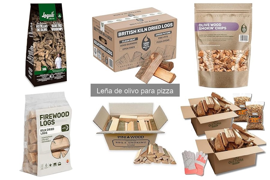 Ventajas de usar leña de olivo para cocinar pizza