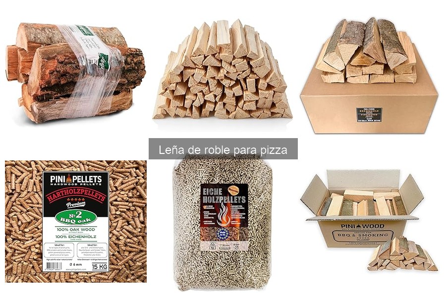 Ventajas de usar leña de roble para hacer pizza