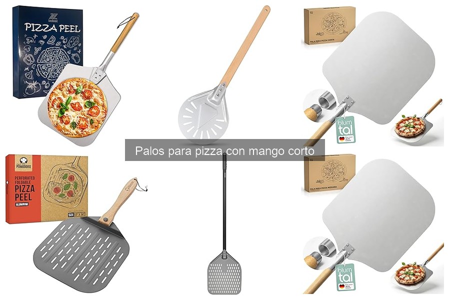 Ventajas de usar palos para pizza con mango corto