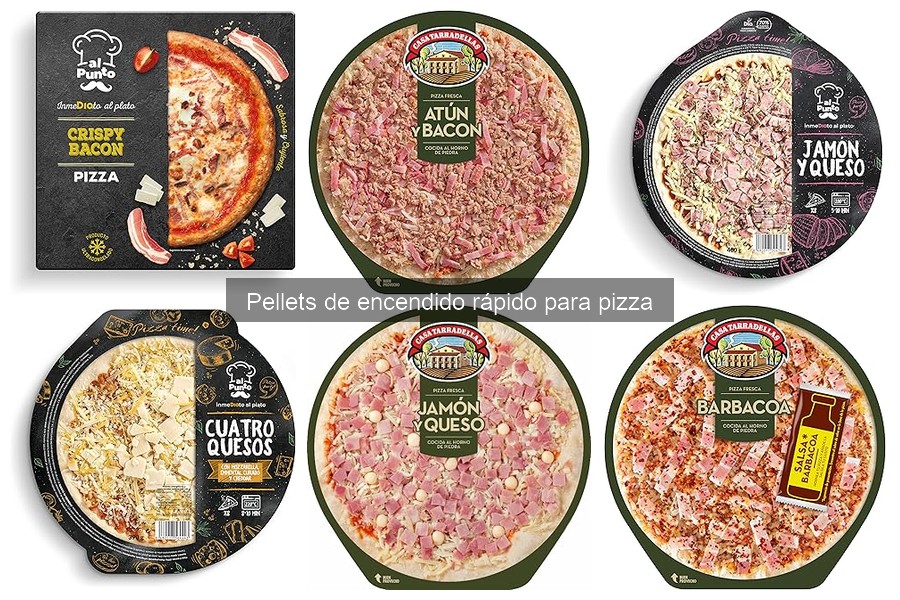 Ventajas de usar pellets de encendido rápido para pizza