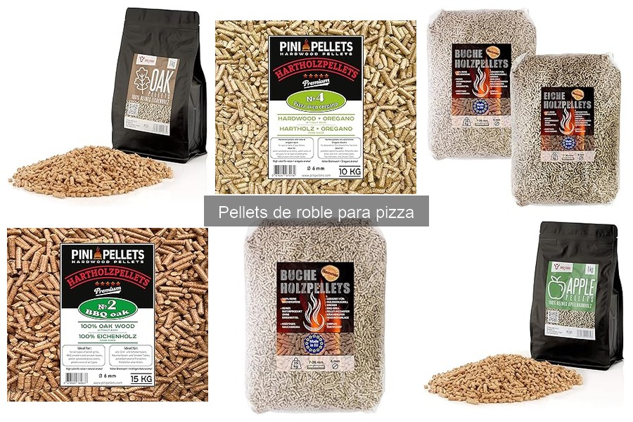 Ventajas de usar pellets de roble para cocinar pizza