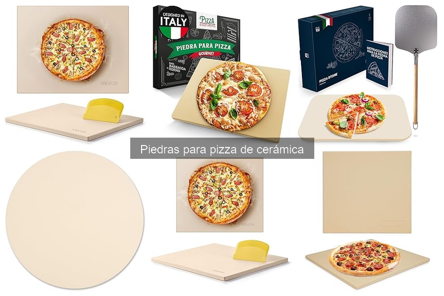 Ventajas de usar piedras de cerámica para pizza frente a otros materiales