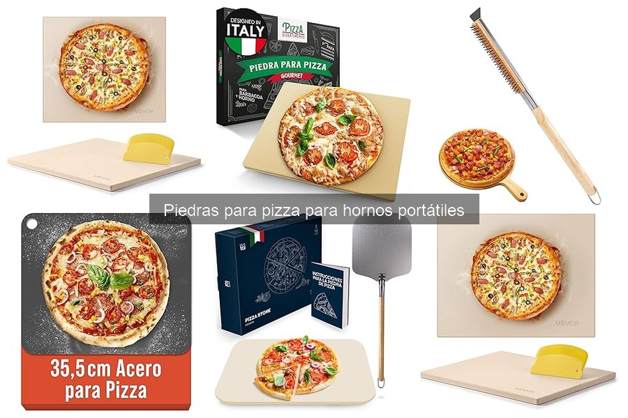 Ventajas de usar piedras para pizza en hornos portátiles