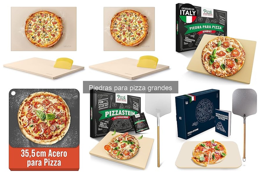 Ventajas de usar piedras para pizza grandes en tu cocina
