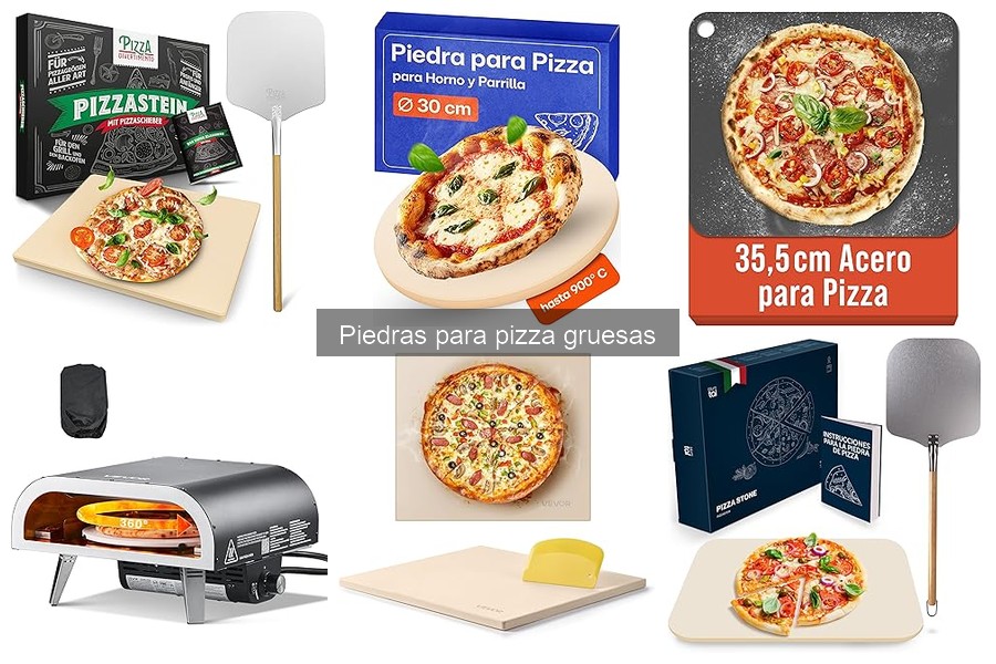 Ventajas de Usar Piedras para Pizza Gruesas en Casa
