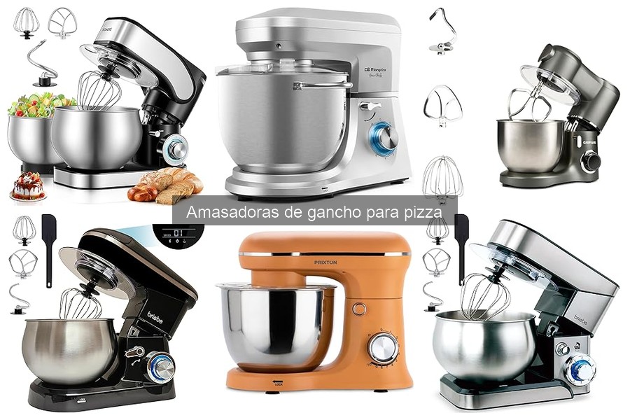 Ventajas de usar una amasadora de gancho para pizza
