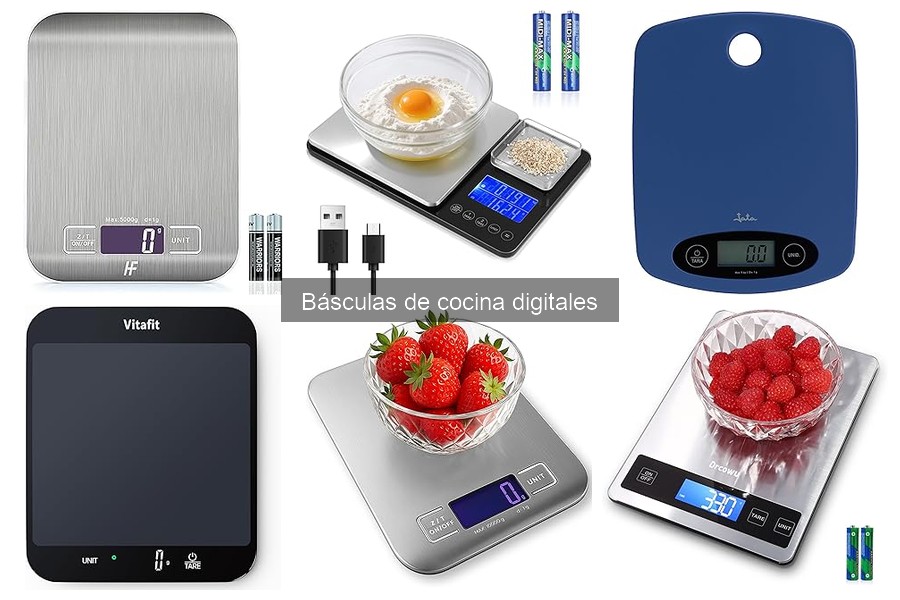 Ventajas de usar una báscula de cocina digital en tu cocina