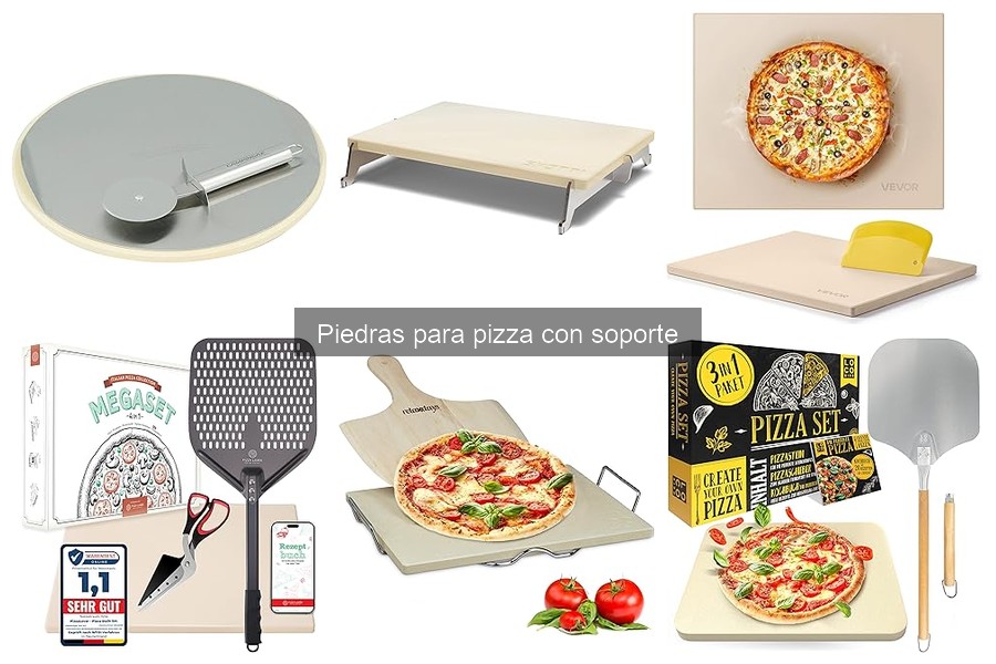 Ventajas de usar una piedra para pizza con soporte