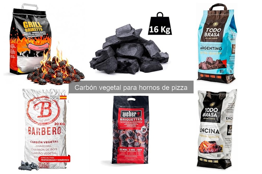 Ventajas del carbón vegetal para hornos de pizza
