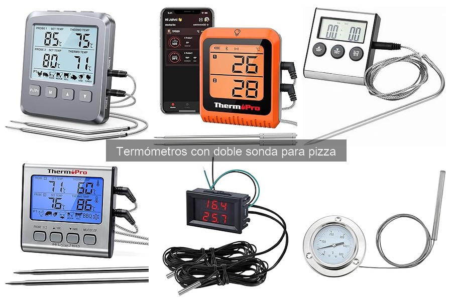 Ventajas del Termómetro de Doble Sonda para Pizza