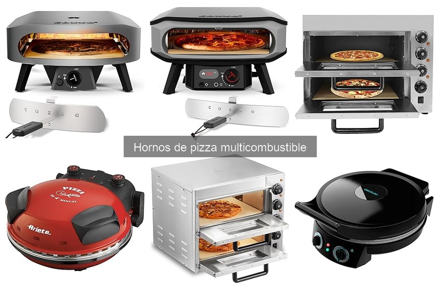 Ventajas y desventajas de hornos de pizza multicombustible